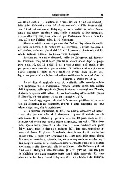 Bullettino del vulcanismo italiano periodico geologico ed archeologico per l'osservazione e la storia..