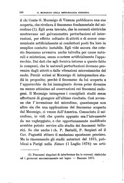 Bullettino del vulcanismo italiano periodico geologico ed archeologico per l'osservazione e la storia..