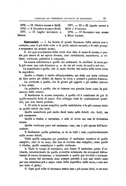 Bullettino del vulcanismo italiano periodico geologico ed archeologico per l'osservazione e la storia..