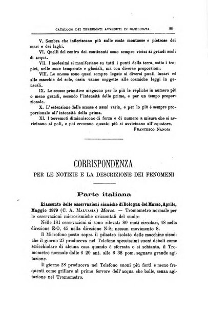 Bullettino del vulcanismo italiano periodico geologico ed archeologico per l'osservazione e la storia..