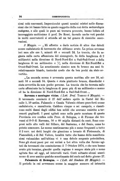 Bullettino del vulcanismo italiano periodico geologico ed archeologico per l'osservazione e la storia..