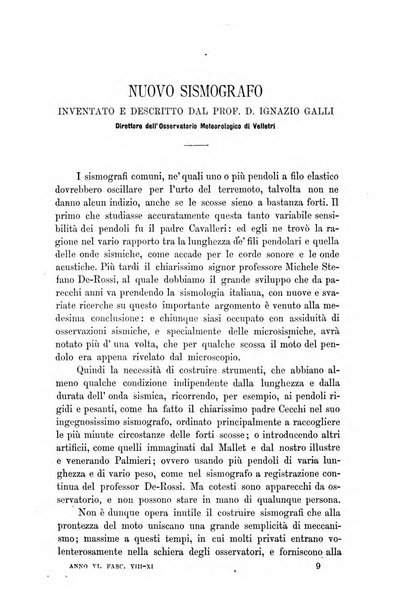 Bullettino del vulcanismo italiano periodico geologico ed archeologico per l'osservazione e la storia..