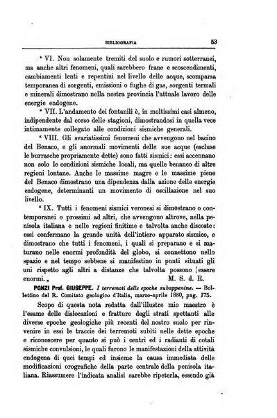 Bullettino del vulcanismo italiano periodico geologico ed archeologico per l'osservazione e la storia..