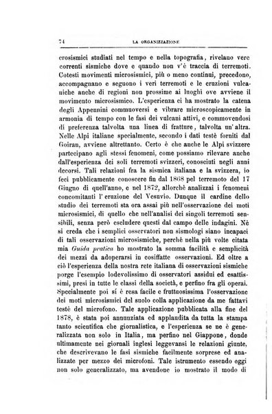 Bullettino del vulcanismo italiano periodico geologico ed archeologico per l'osservazione e la storia..