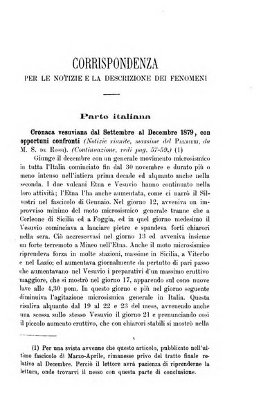 Bullettino del vulcanismo italiano periodico geologico ed archeologico per l'osservazione e la storia..