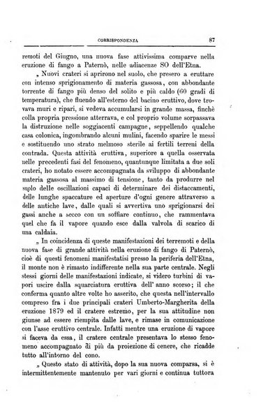 Bullettino del vulcanismo italiano periodico geologico ed archeologico per l'osservazione e la storia..