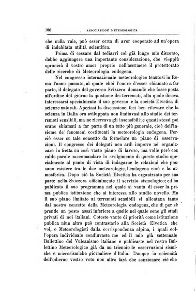 Bullettino del vulcanismo italiano periodico geologico ed archeologico per l'osservazione e la storia..