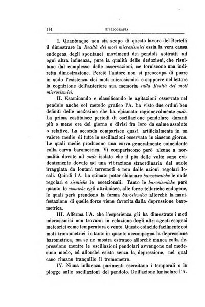 Bullettino del vulcanismo italiano periodico geologico ed archeologico per l'osservazione e la storia..