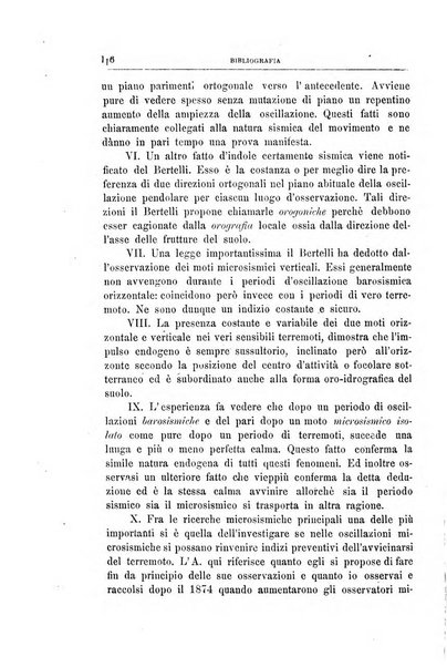 Bullettino del vulcanismo italiano periodico geologico ed archeologico per l'osservazione e la storia..