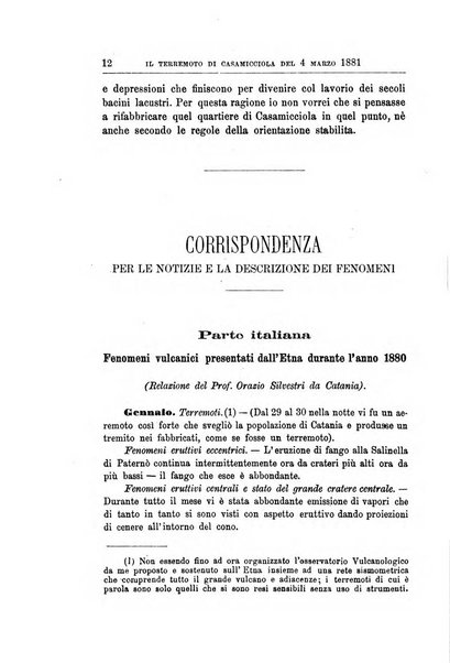 Bullettino del vulcanismo italiano periodico geologico ed archeologico per l'osservazione e la storia..