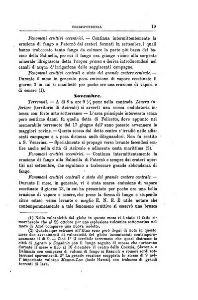 Bullettino del vulcanismo italiano periodico geologico ed archeologico per l'osservazione e la storia..