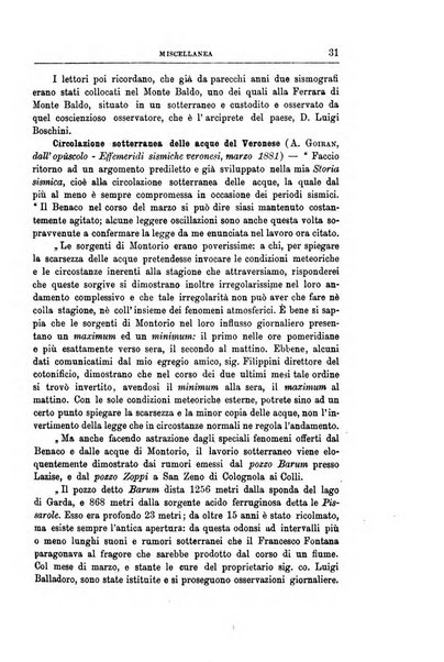 Bullettino del vulcanismo italiano periodico geologico ed archeologico per l'osservazione e la storia..