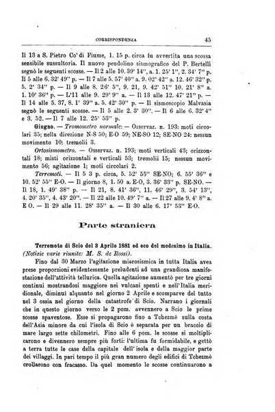 Bullettino del vulcanismo italiano periodico geologico ed archeologico per l'osservazione e la storia..