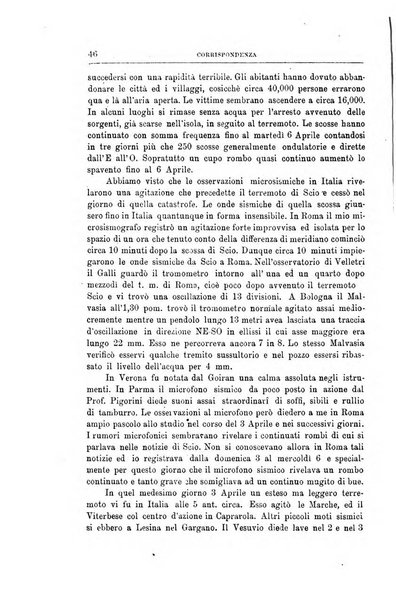 Bullettino del vulcanismo italiano periodico geologico ed archeologico per l'osservazione e la storia..