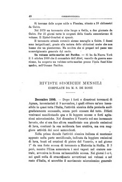 Bullettino del vulcanismo italiano periodico geologico ed archeologico per l'osservazione e la storia..