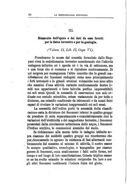 Bullettino del vulcanismo italiano periodico geologico ed archeologico per l'osservazione e la storia..