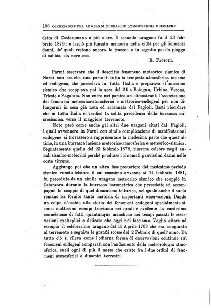 Bullettino del vulcanismo italiano periodico geologico ed archeologico per l'osservazione e la storia..