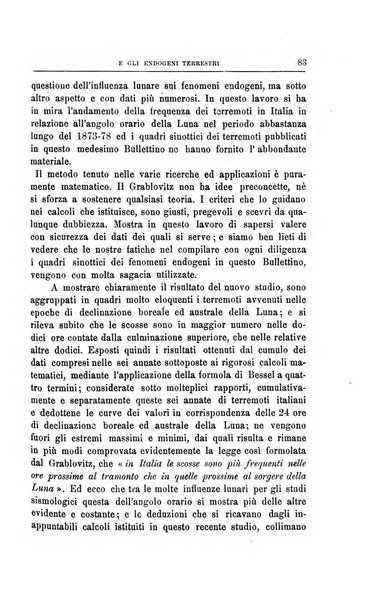 Bullettino del vulcanismo italiano periodico geologico ed archeologico per l'osservazione e la storia..