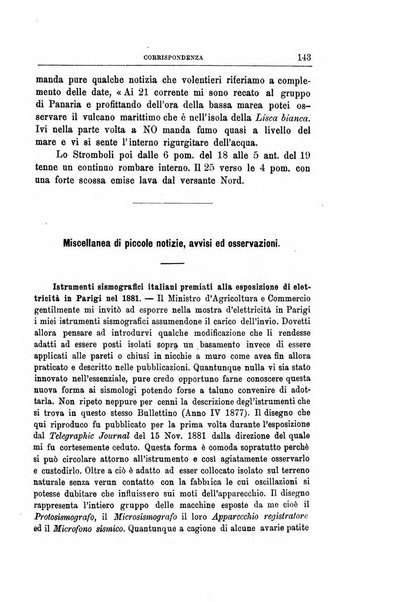 Bullettino del vulcanismo italiano periodico geologico ed archeologico per l'osservazione e la storia..