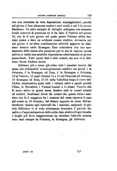 Bullettino del vulcanismo italiano periodico geologico ed archeologico per l'osservazione e la storia..