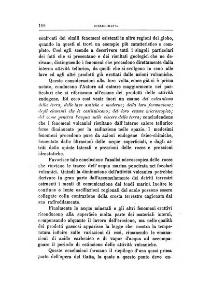 Bullettino del vulcanismo italiano periodico geologico ed archeologico per l'osservazione e la storia..