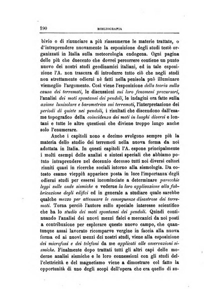 Bullettino del vulcanismo italiano periodico geologico ed archeologico per l'osservazione e la storia..