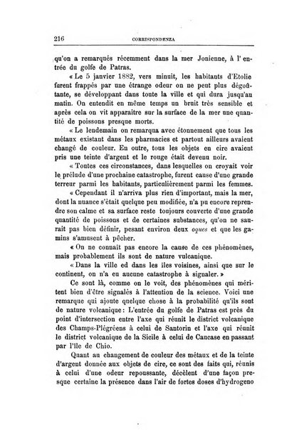 Bullettino del vulcanismo italiano periodico geologico ed archeologico per l'osservazione e la storia..