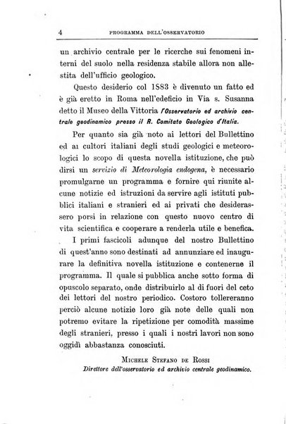 Bullettino del vulcanismo italiano periodico geologico ed archeologico per l'osservazione e la storia..