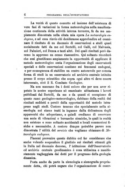 Bullettino del vulcanismo italiano periodico geologico ed archeologico per l'osservazione e la storia..