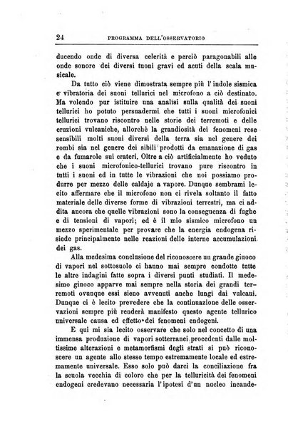 Bullettino del vulcanismo italiano periodico geologico ed archeologico per l'osservazione e la storia..