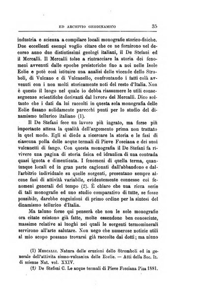 Bullettino del vulcanismo italiano periodico geologico ed archeologico per l'osservazione e la storia..