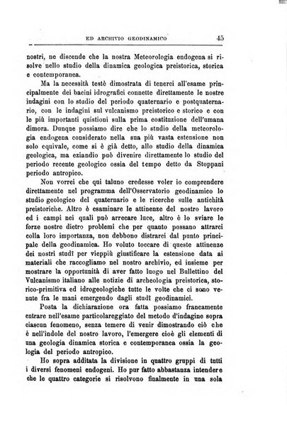 Bullettino del vulcanismo italiano periodico geologico ed archeologico per l'osservazione e la storia..