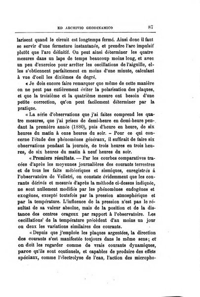 Bullettino del vulcanismo italiano periodico geologico ed archeologico per l'osservazione e la storia..