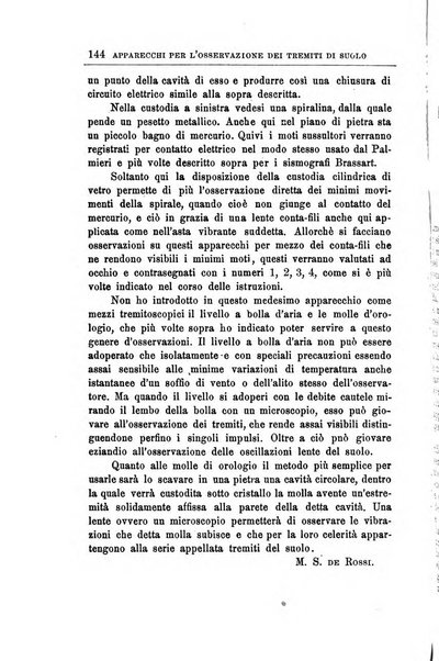 Bullettino del vulcanismo italiano periodico geologico ed archeologico per l'osservazione e la storia..