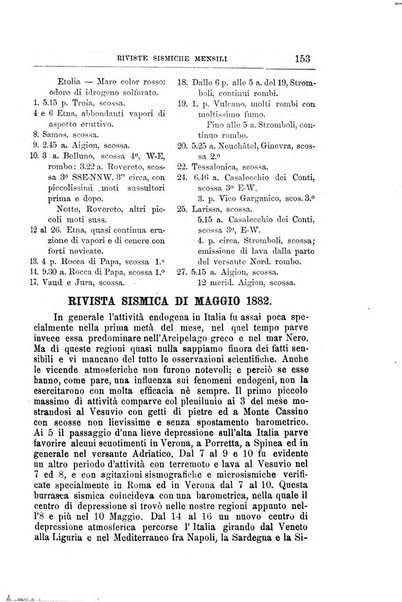 Bullettino del vulcanismo italiano periodico geologico ed archeologico per l'osservazione e la storia..