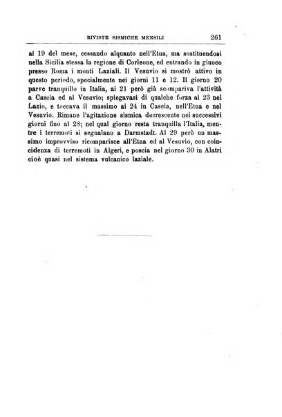 Bullettino del vulcanismo italiano periodico geologico ed archeologico per l'osservazione e la storia..