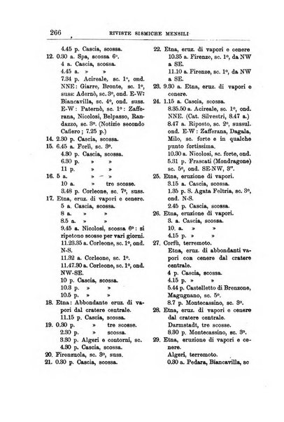 Bullettino del vulcanismo italiano periodico geologico ed archeologico per l'osservazione e la storia..