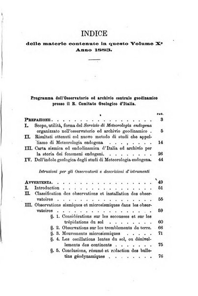 Bullettino del vulcanismo italiano periodico geologico ed archeologico per l'osservazione e la storia..