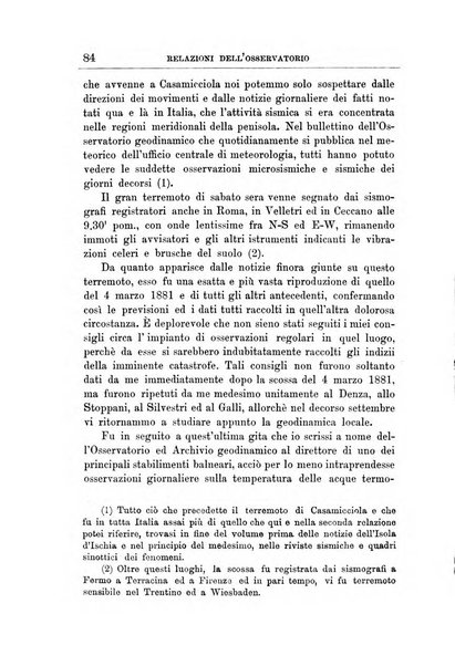 Bullettino del vulcanismo italiano periodico geologico ed archeologico per l'osservazione e la storia..