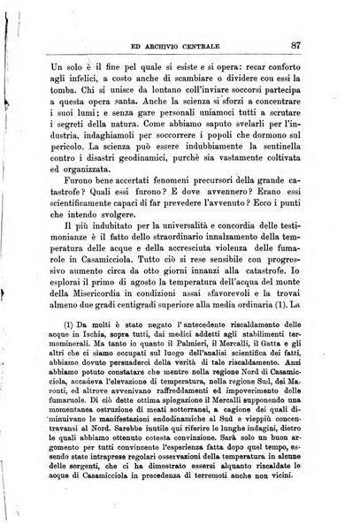 Bullettino del vulcanismo italiano periodico geologico ed archeologico per l'osservazione e la storia..