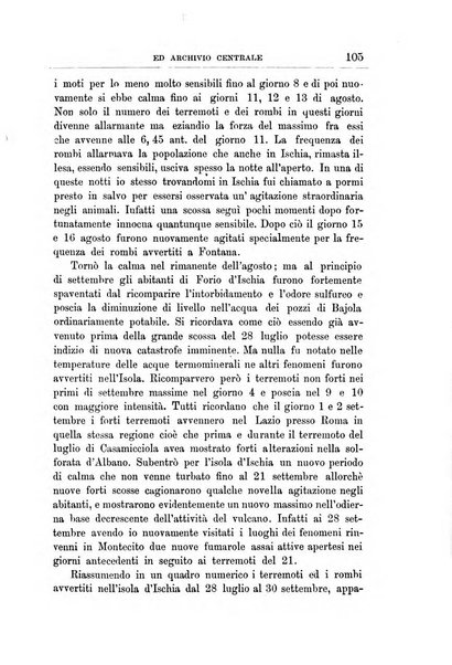 Bullettino del vulcanismo italiano periodico geologico ed archeologico per l'osservazione e la storia..