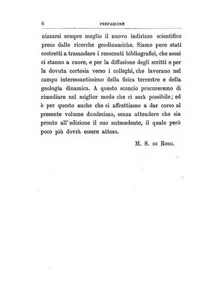 Bullettino del vulcanismo italiano periodico geologico ed archeologico per l'osservazione e la storia..