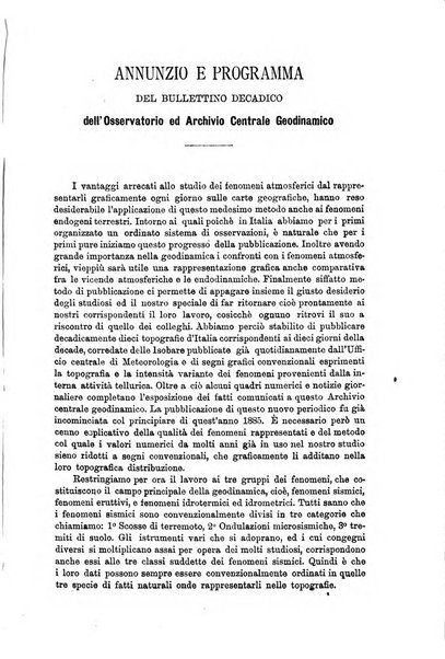 Bullettino del vulcanismo italiano periodico geologico ed archeologico per l'osservazione e la storia..