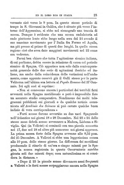 Bullettino del vulcanismo italiano periodico geologico ed archeologico per l'osservazione e la storia..