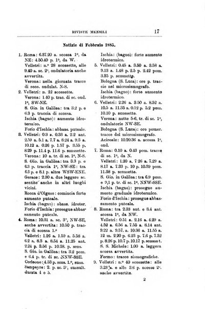 Bullettino del vulcanismo italiano periodico geologico ed archeologico per l'osservazione e la storia..