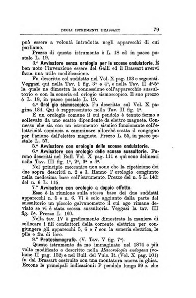 Bullettino del vulcanismo italiano periodico geologico ed archeologico per l'osservazione e la storia..