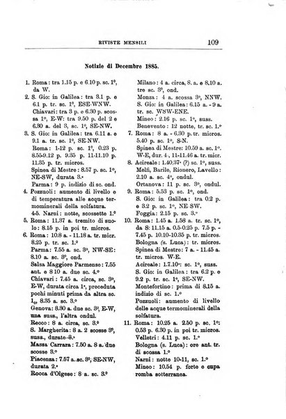 Bullettino del vulcanismo italiano periodico geologico ed archeologico per l'osservazione e la storia..