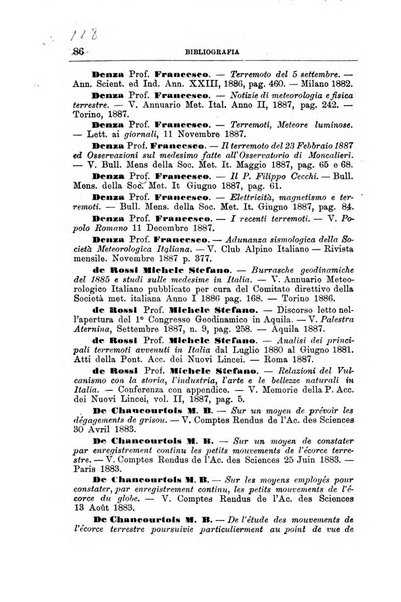 Bullettino del vulcanismo italiano periodico geologico ed archeologico per l'osservazione e la storia..