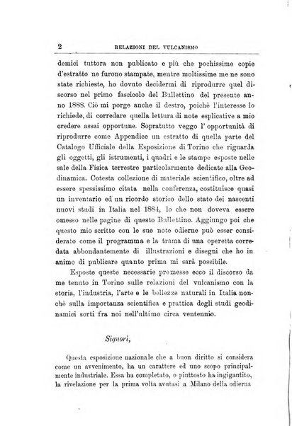 Bullettino del vulcanismo italiano periodico geologico ed archeologico per l'osservazione e la storia..