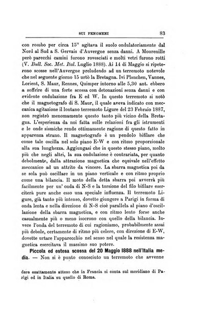 Bullettino del vulcanismo italiano periodico geologico ed archeologico per l'osservazione e la storia..